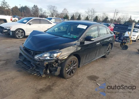 2018 Nissan Sentra Sr from USA, damaged, VIN 3N1AB7AP6JY263039